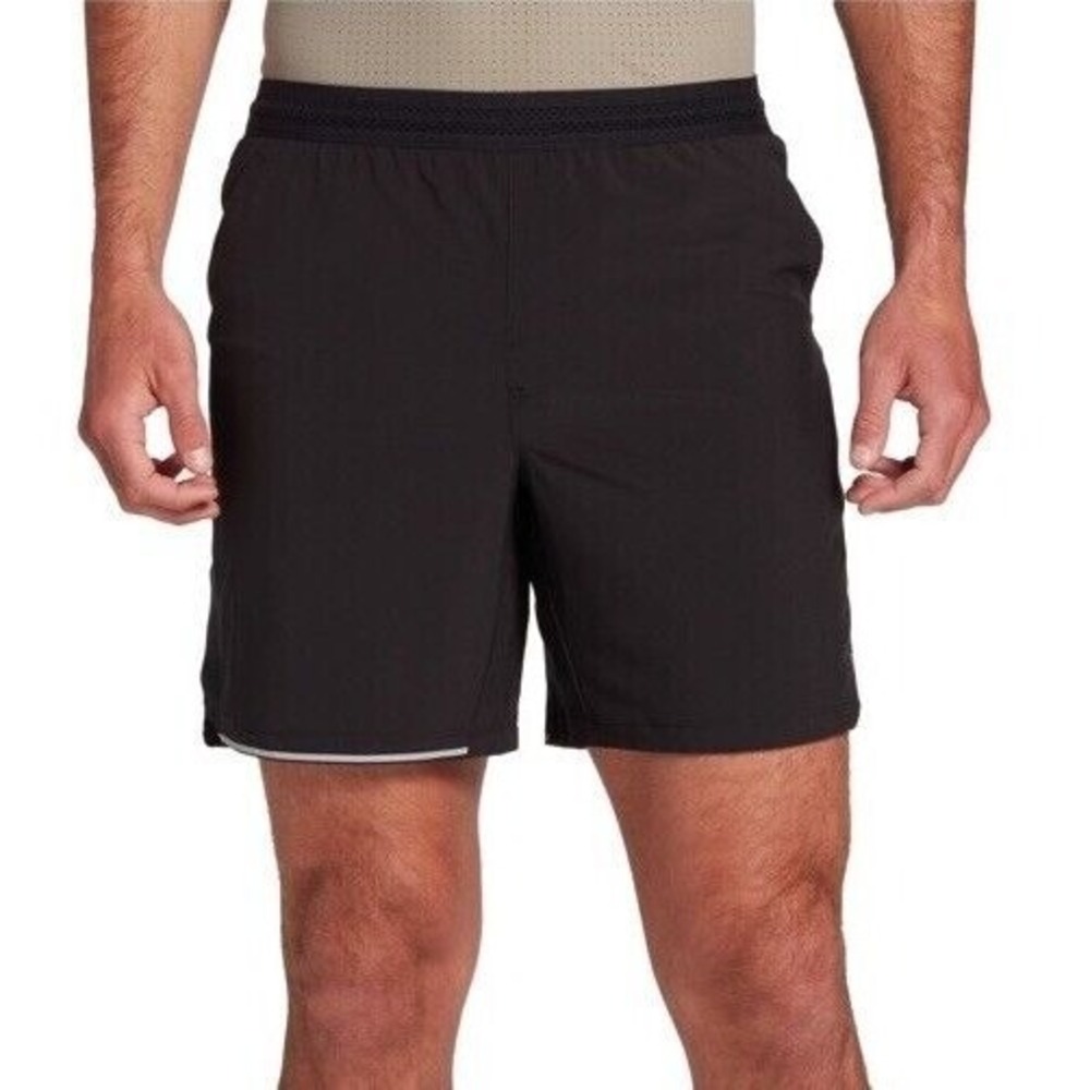 VRST Men's 7" Enthusiast Run Shorts - Pure Black-Size: XXL - New Tags $60